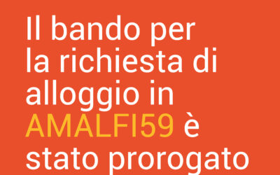 Proroga bando ammissione AMALFI59!